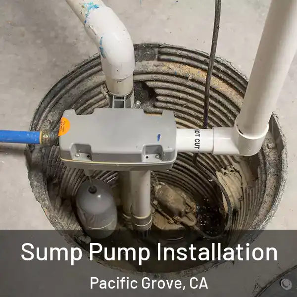  Sump Pump Installation Pacific Grove, CA