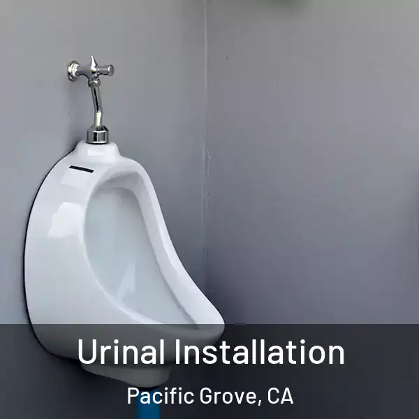  Urinal Installation Pacific Grove, CA